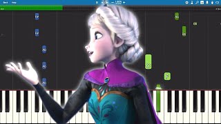 Into The Unknown Frozen 2  EASY Piano Tutorial [upl. by Brink845]