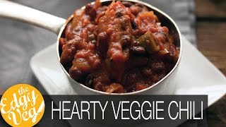 Vegan Chili Recipe  Edgy Veg [upl. by Ariaek473]