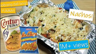 NACHOS WITH TUNA SALAD DRESSING  NAPAKADALI LANG PWEDENG PANG PULUTAN  RECIPE  Tasteit [upl. by Ejroj]