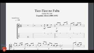 Tico Tico no Fuba by Zequinha Abreu  Guitar Pro Tab [upl. by Chelsae577]