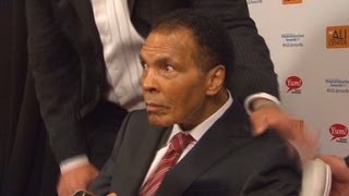 Muhammad Ali makes rare public appearance [upl. by Leanahtan974]