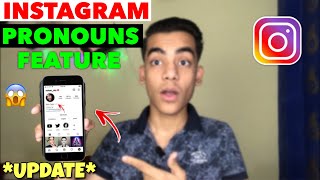 Instagram Pronouns Feature  How To Enable and Use Instagram Pronouns Feature UPDATE [upl. by Presley938]