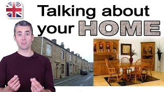 Talking About Your Home  How to Describe Your Home in English  Spoken English Lesson [upl. by Elidad48]