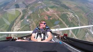 Glider Aerobatic Flight Go Pro [upl. by Niwdla286]