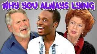 Elders React to Why You Always Lying Vine Compilation [upl. by Horton]