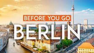 Things to know BEFORE you go to Berlin  Germany Travel Guide 4K [upl. by Drahcir803]