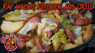 Sausage Cabbage and Potato Skillet  Sausage recipe [upl. by Hasina]