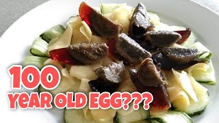 CENTURY EGG WITH PICKLED GINGER • How To Make [upl. by Assenat980]