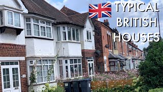 TYPICAL BRITISH HOUSES AND OUR NEIGHBOURHOOD [upl. by Dorina]