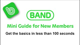 BAND App  Quick Navigation [upl. by Eilak]