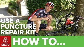 How To Use A Puncture Repair Kit – Roadside Maintenance [upl. by Dagna]