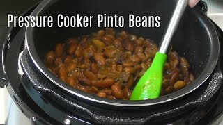 Pressure Cooker Pinto Beans  No Soak Quick Cook Beans  Cosori 2 Quart Electric Pressure Cooker [upl. by Irelav]