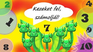 Számolós dal  Kezeket fel számoljál [upl. by Eras]