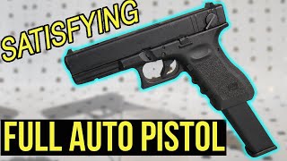 Satisfying FULL AUTO Pistol  Elite Force Glock 18C Straight Outta the Box [upl. by Vola]