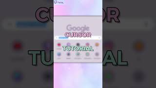 Custom Cursor Tutorial [upl. by Demp575]