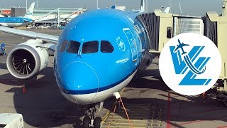 KLM Boeing 787 Dreamliner Economy Comfort review [upl. by Tien]