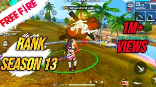 Season 13 FREE FIRE FIRST SQUAD RANKED GAME PLAY IN FF LIVE  GAITONDE [upl. by Llednov]