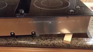 Replace JENNAIR Ceramic Cooktop  Broken Glass [upl. by Plusch]