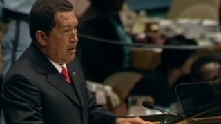 2006 Chavez calls Bush quotthe devilquot [upl. by Suinuj]