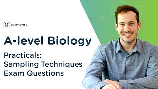 Practicals Sampling Techniques Exam Questions  Alevel Biology  OCR AQA Edexcel [upl. by Staffan]