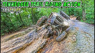 Tennessee Trail Riding Action  RZRs Climbing the Dragons Back  Episode 07  SXSUTV [upl. by Aicilla264]