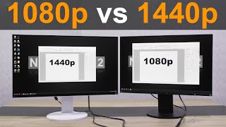 1080p vs 1440p Monitor [upl. by Honniball]