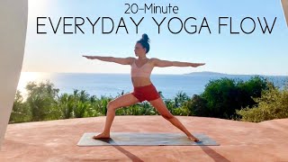 20 Minute Everyday Vinyasa Yoga Flow [upl. by Cuttler]