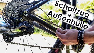 Schaltzug und Außenhülle am MTB wechseln [upl. by Crofoot]