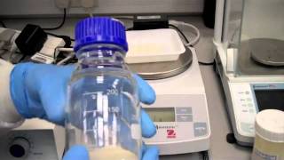 Preparing LB agar media [upl. by Eniluj]