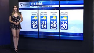 El Pronóstico del Clima con Mariana Bravo 03082021 [upl. by Herries549]