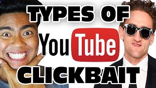 5 Types of Youtube Clickbait  GFM [upl. by Yelyak]