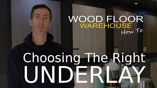 Choosing the Best Underlay For Laminate amp Wood Flooring [upl. by Kopple120]