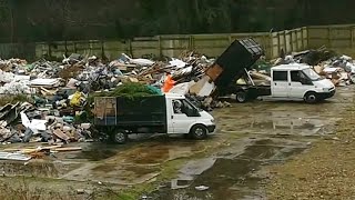 Nightmare flytippers from Hell caught dumping Rubbish on camera Travelers Armageddon [upl. by Oirramaj]