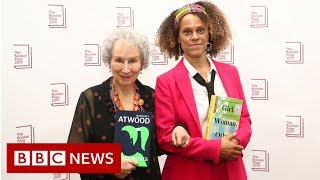 Booker Prize shared by Atwood and Evaristo  BBC News [upl. by Kane]