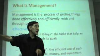 Principles of Management  Lecture 01 [upl. by Olivero]