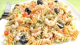 Ensalada de Pasta fácil y deliciosa [upl. by Samala545]