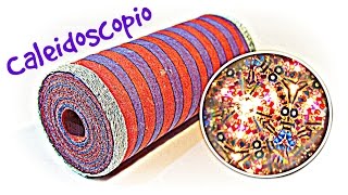 Cómo hacer un caleidoscopio how to make a kaleidoscope [upl. by Yentterb662]