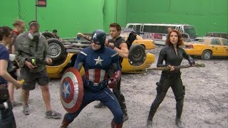 The Avengers  Behind the scenes [upl. by Nichani]