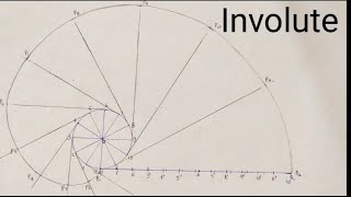 InvoluteEngineering Drawing [upl. by Yeldua]