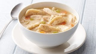 Easy Chicken and Dumplings  Pillsbury Recipe [upl. by Eirrac]