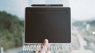 Wacom Intuos S Bluetooth Review  Portable Wireless Graphic Tablet [upl. by Stasny]