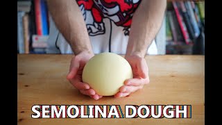 Make Beautiful Pasta  Semolina Dough [upl. by Yantruoc]