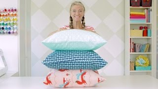 SEW A PILLOWCASE with 1 yard of fabric [upl. by Inalaek]