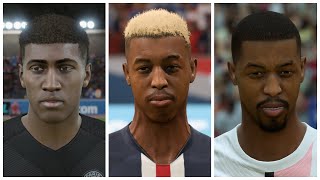 Presnel Kimpembe Face Evolution FIFA 16 to FIFA 22 [upl. by Allyson]