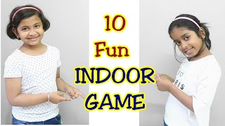 10 Fun INDOOR GAME FOR KIDS10 Awesome fun Indoor Game keep kids busy at home [upl. by Tannenwald239]