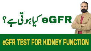 eGFR Test for Kidney Function  Kidney Function Tests [upl. by Lagas]