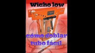 cómo doblar tubo fácil y efectivo con dobladora truper dth12 [upl. by Yhtrod211]