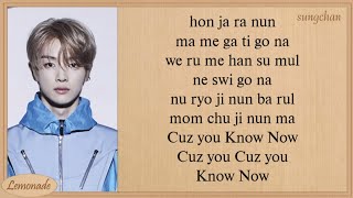 NCT U  Know Now Easy Lyrics [upl. by Ennazus562]