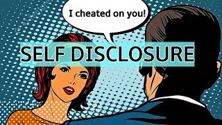 SelfDisclosure Explained Under 2 Minutes Interpersonal Communication [upl. by Clo]