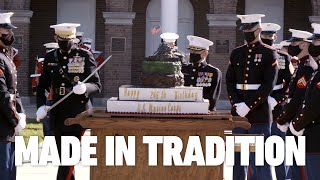 245th Marine Corps Birthday Cake Cutting [upl. by Penoyer]